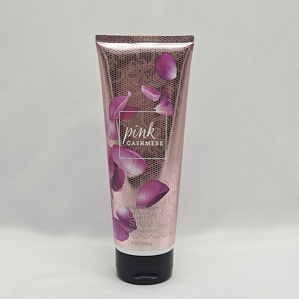 Bath & Body Works 8 Oz Pink Cashmere‎ Ultra Shea Body Cream NEW